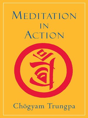 cover image of Meditation in Action